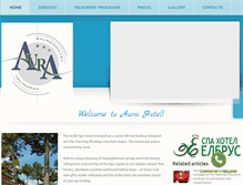 Tablet Screenshot of hotelaura-bg.com
